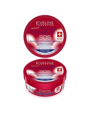 EVELINE.SOS ИНТЕНСИВНО РЕГЕНЕРИРУЮЩИЙ КРЕМ серии EXTRA SOFT, 200мл