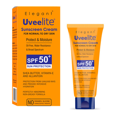 Солнцезащитный крем ЮВИЛАЙТ СПФ 50 для нормальной и сухой кожи