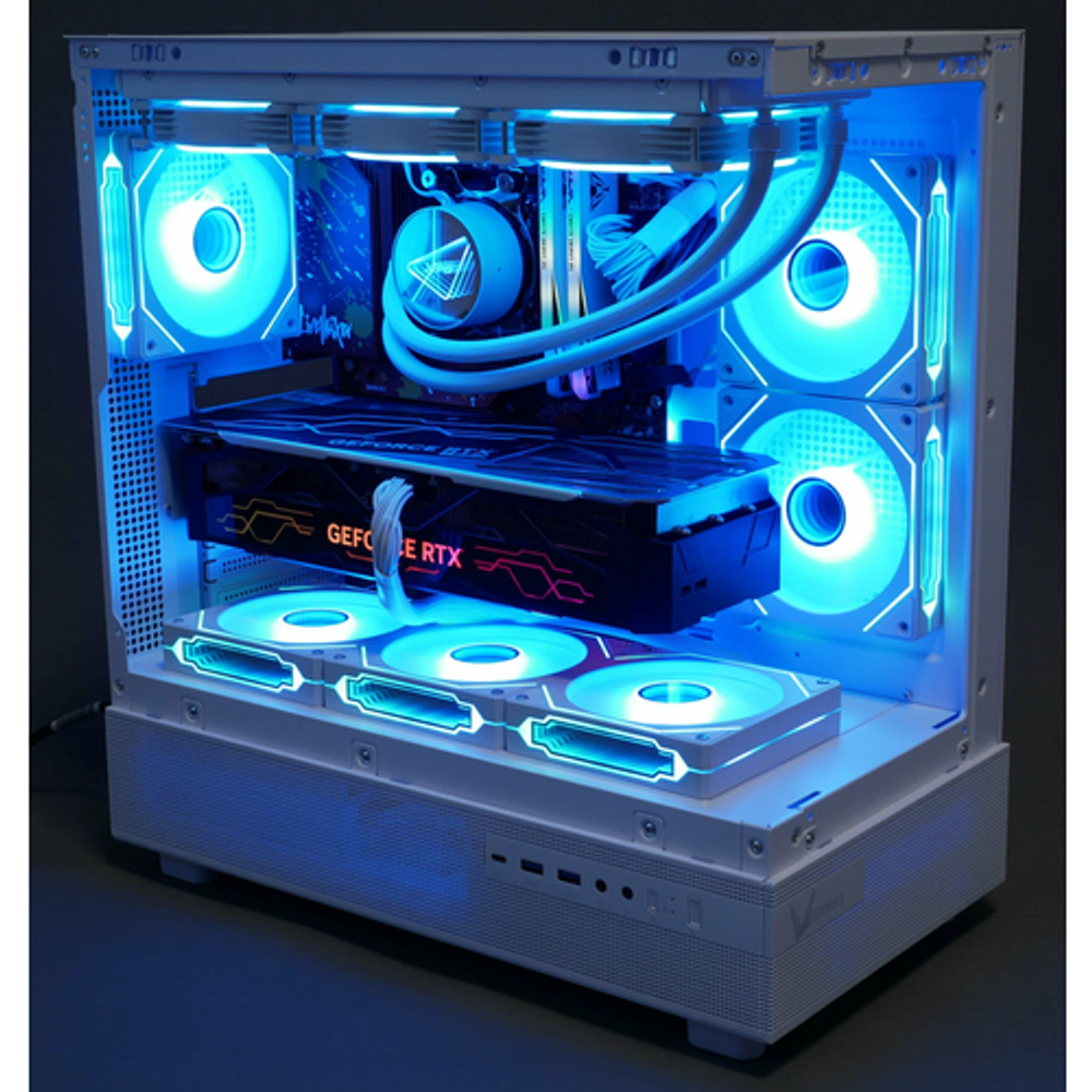 Мощный игровой ПК RTX4070 12Gb/ Core i7 6ядер 12потоков/32ГБ DDR4, 1Tб SSD/ 750Вт/Win 10 Pro