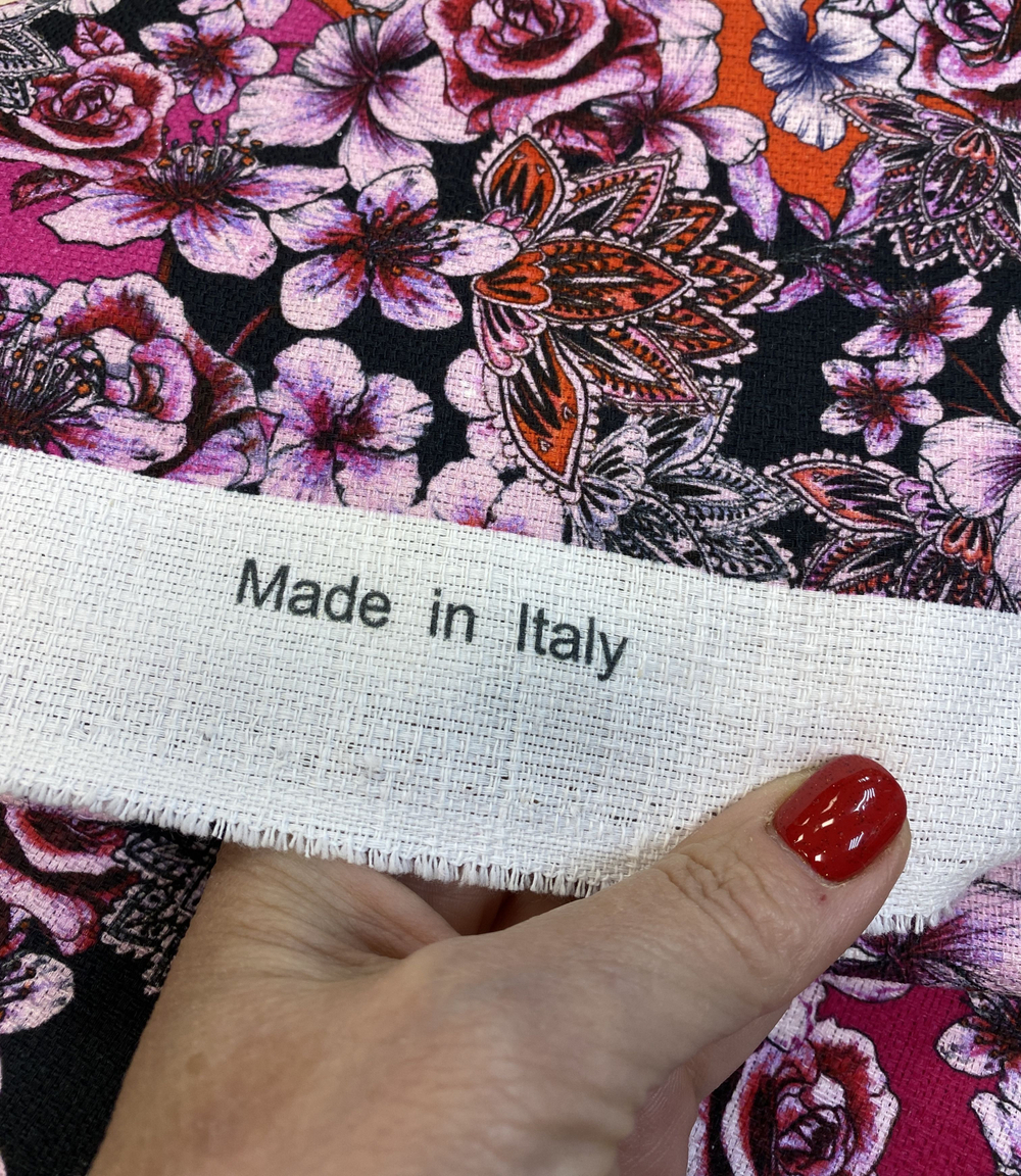 Ткань хлопок жаккард 100% (Италия) ш-150см 1м