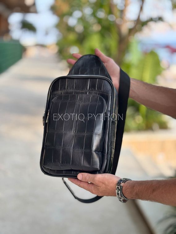 Мужская сумка из крокодила BG-509