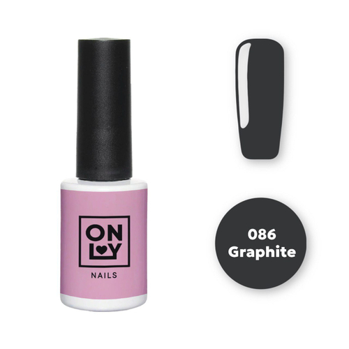 Гель-лак OnlyNails Graphite №86, 10мл
