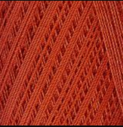 Пряжа "Астра", 100% мерсеризованный хлопок, 100гр, 610м, красный
