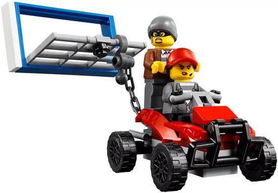 LEGO Конструктор LEGO City Police 60244 Полицейский вертолётный транспорт, 317 дет.