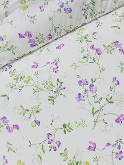 Пододеяльник перкаль Сказка "Душистый горошек" 2-спальный на молнии 175x215 см