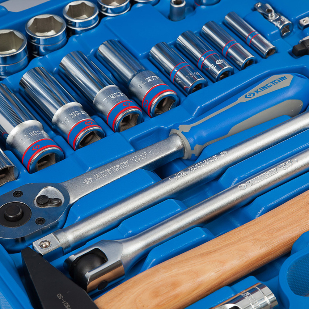 KING TONY (7510MR) Набор инструментов универсальный, 110 предметов