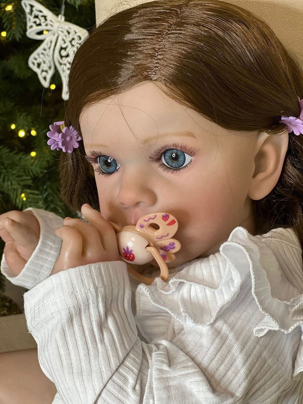 Кукла Реборн мягконабивная 60см в пакете (FA-610)