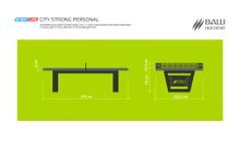 Стол теннисный City Strong Personal Всепогодный