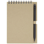 Блокнот Luciano Eco на пружине, с карандашом, маленький