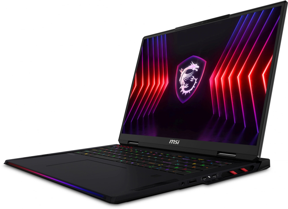 Ноутбук  MSI Raider A18 HX A7VIG-026RU 18 ", Ryzen 9, 32 Гб RAM, 2 Тб SSD, GeForce RTX 4090, Черный