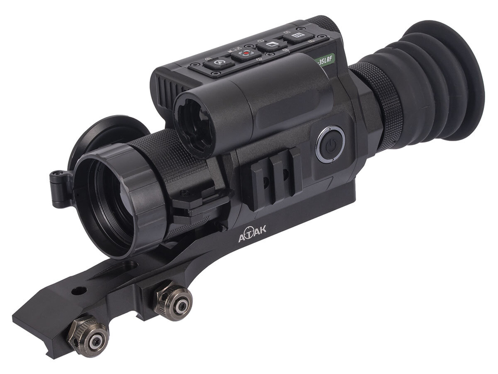 Тепловизионный прицел ATAK ET23-35LRF, x3.7/7.4/14.8/29.6, 384x288, лазерный дальномер + баллистический калькулятор, D=35мм
