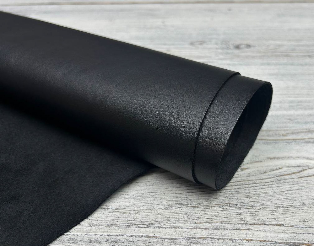 Nappa Selena Nero (1,4-1,6 мм), цв. Черный, натуральная кожа