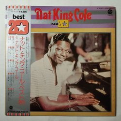 Винтажная виниловая пластинка LP Nat King Cole Best 20 (Japan 1975) (Obi) Unforgettable