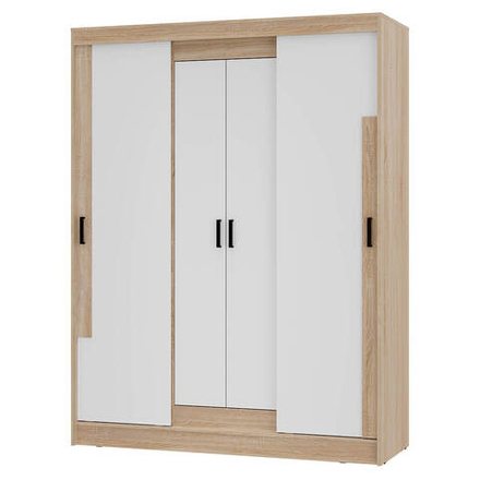 Шкаф-купе Смарт ШКК-06 дуб сонома/белый