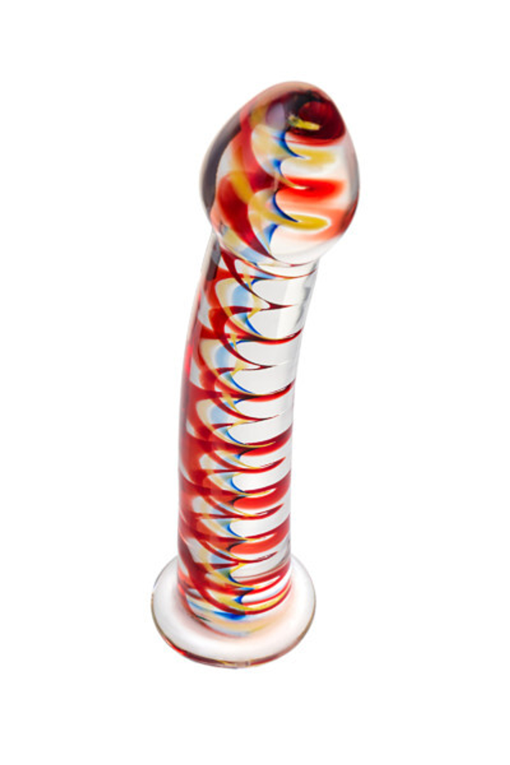 Нереалистичный фаллоимитатор Sexus Glass, 17,4 см