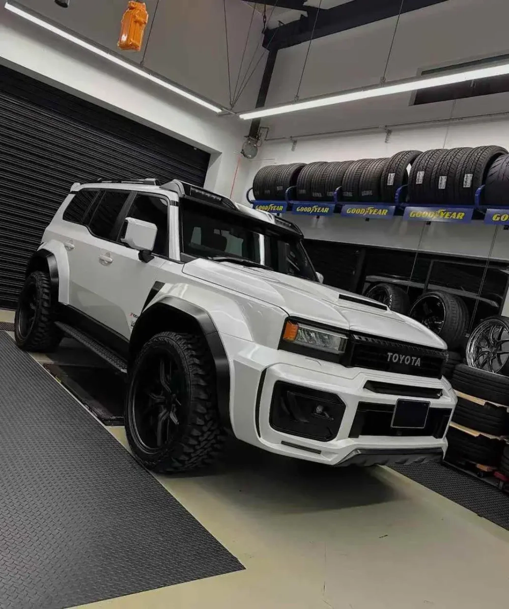 Широкий обвес AIMGAIN MUDRON GT-X | GT для Toyota Land Cruiser Prado 250 LC250 Крузак Крузер бампер Капот Арки