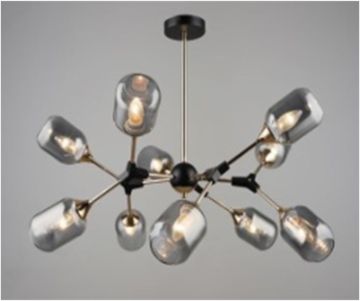 4857/10 FGD+BK (1) Люстра (RL)