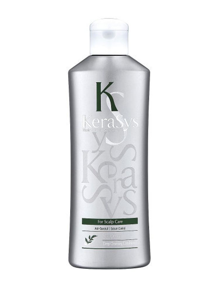 Кондиционер уход за жирной кожей головы Kerasys Deep Cleansing Conditioner 180мл