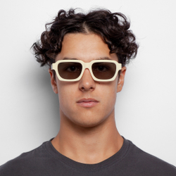 Очки солнцезащитные WHITELAB Jazz monger White Milk / Black