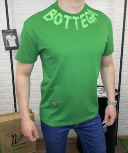 Футболка Bottega Veneta Green