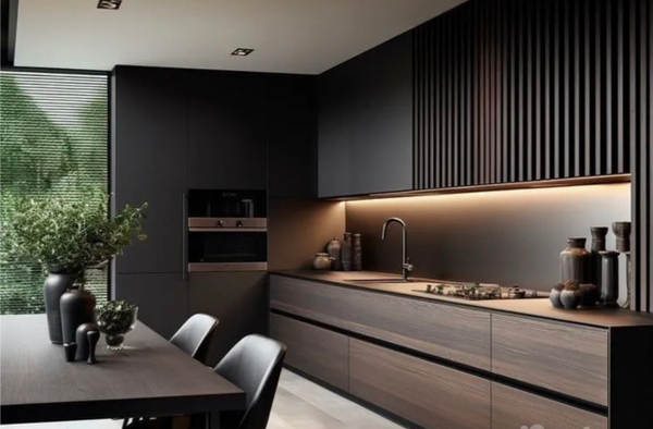 Примеры современных кухонь в дизайне из интернета