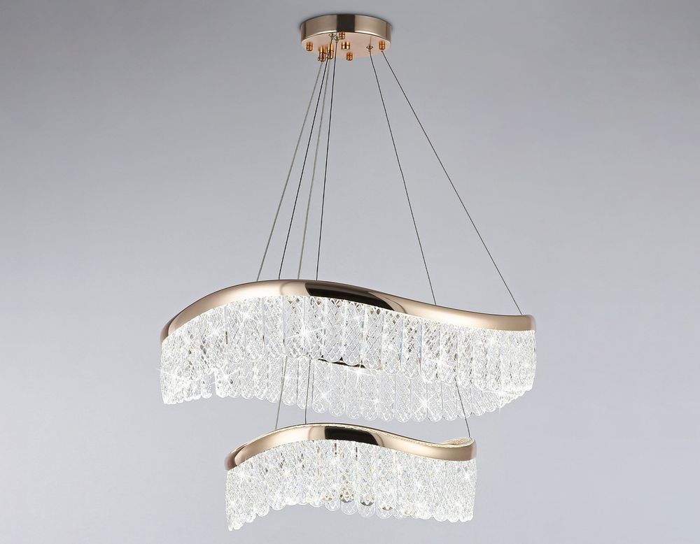 Ambrella Подвесной светодиодный светильник с хрусталем Traditional TR49728