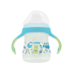 Поильник-непроливайка, с мягк. нос., от 6 мес, 250 мл, PP, сил. арт.20670