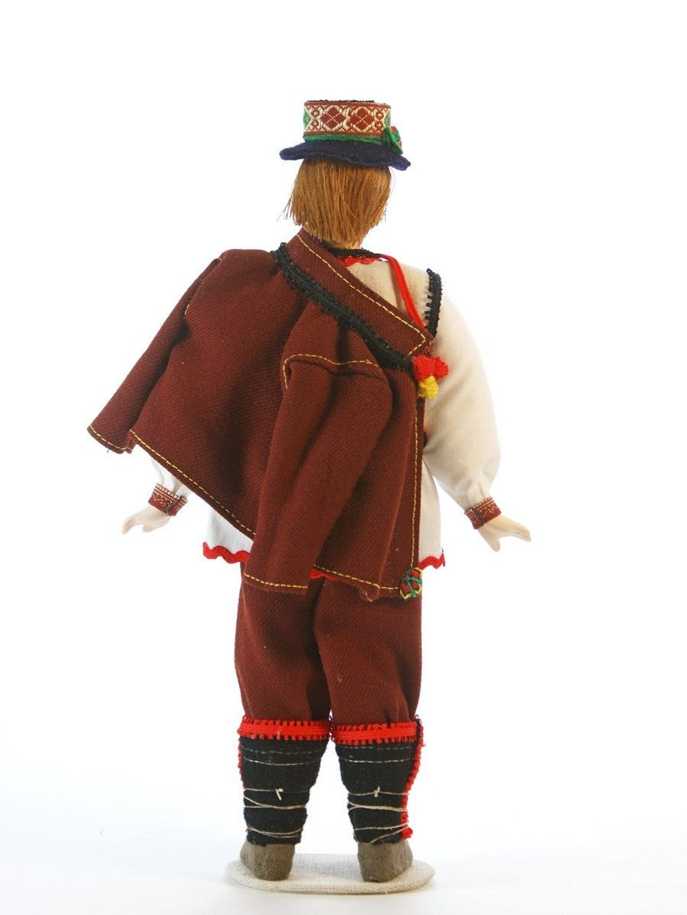 Кукла коллекционная Украинец в гуцульском костюме, Карпаты