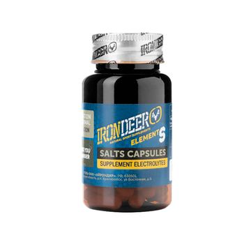 Солевые капсулы Element S IRONDEER, 80 капсул