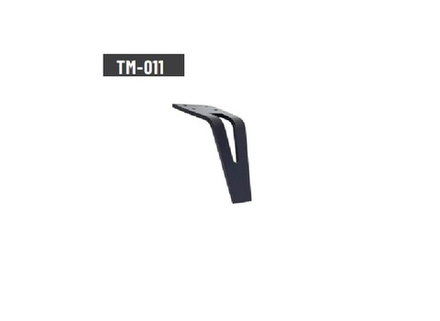 Опора металлическая ТМ-011 (H15) чёрная