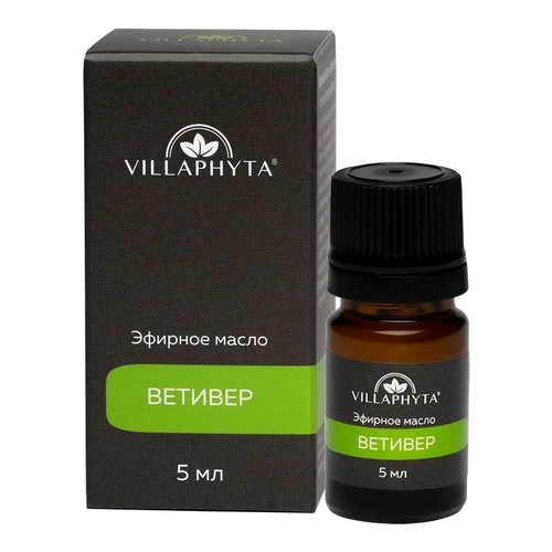 Эфирное масло ВЕТИВЕР VILLAPHYTA, 5 мл