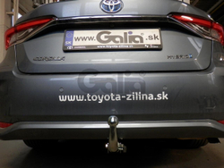 Фаркоп оцинкованный Galia T074C для TOYOTA Corolla, 4doors, 2019-(паспорт и сертификат в комплекте)(без электрики)