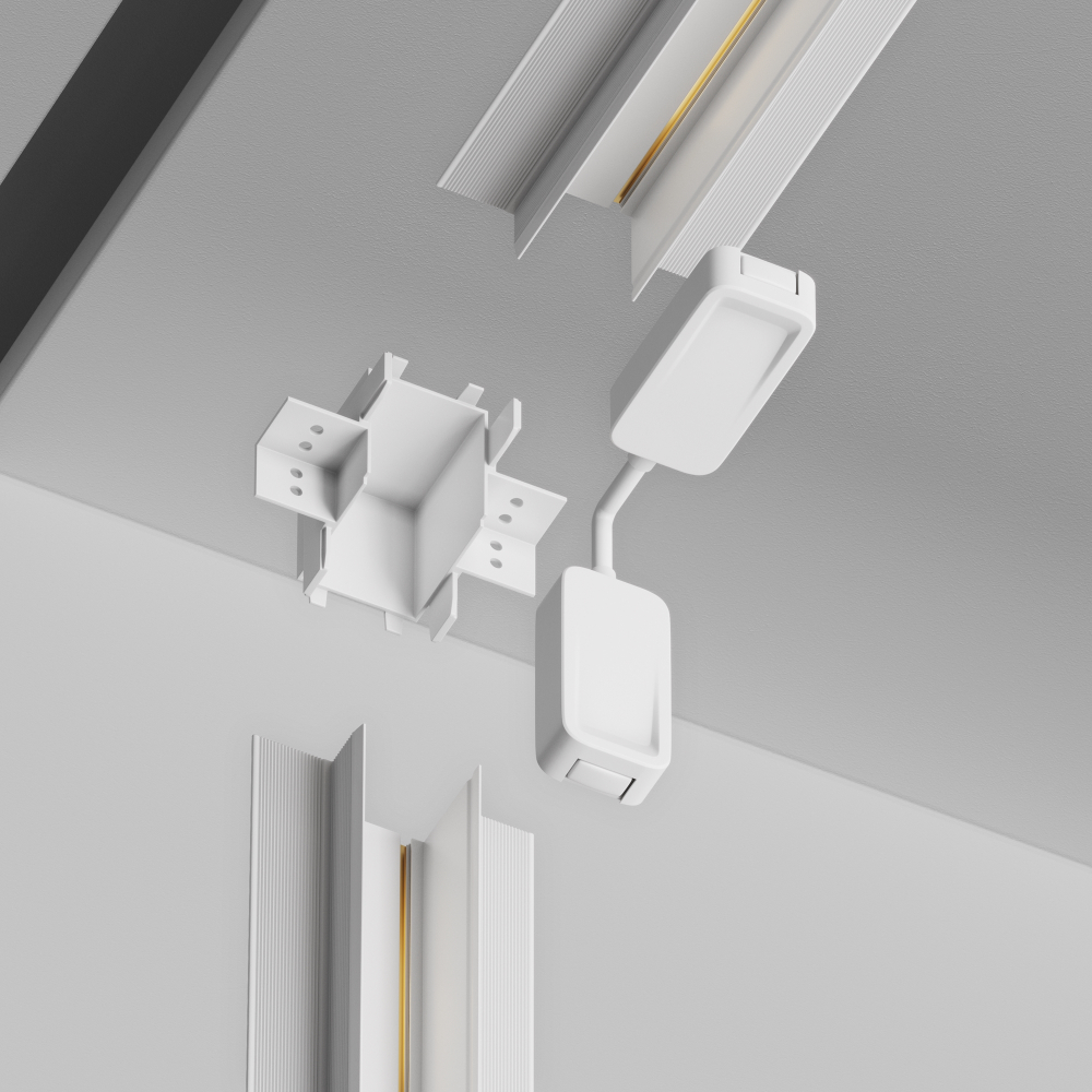 Коннектор угловой внутренний для магнитного шинопровода Maytoni Radity TRA084CT-12W