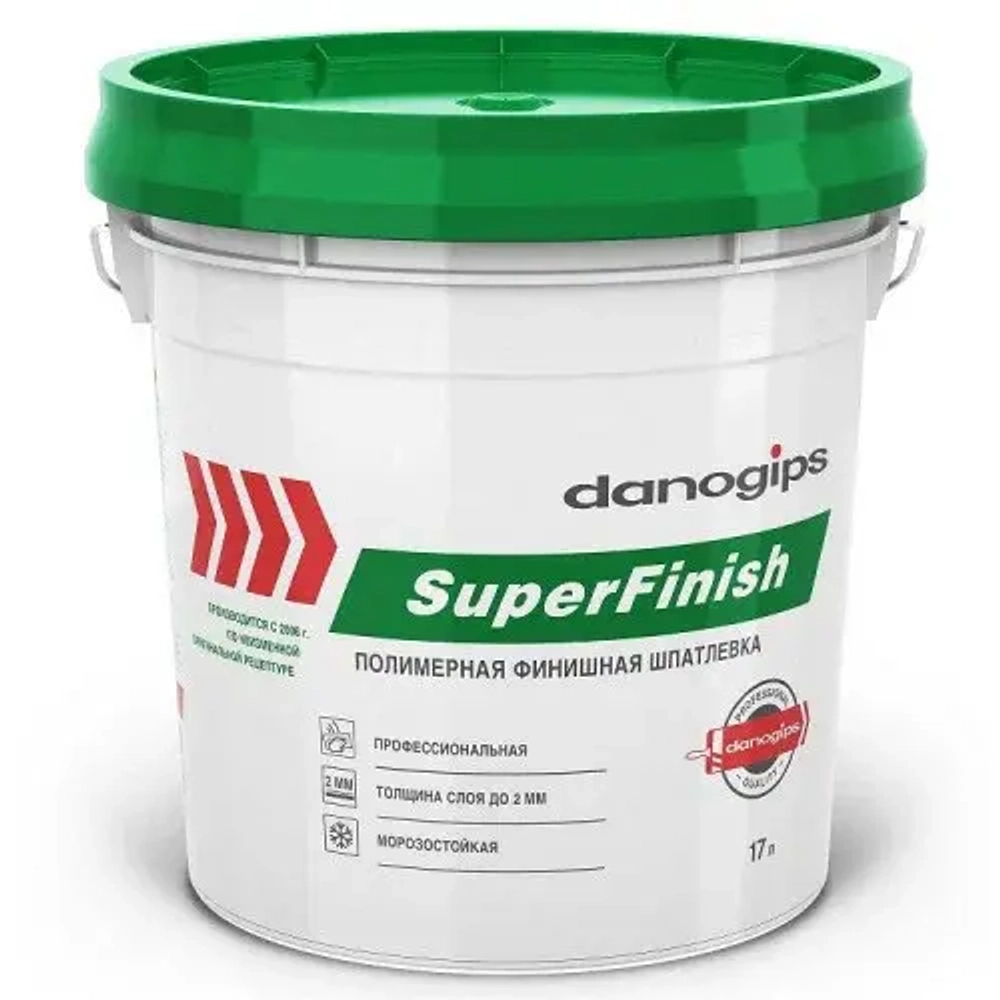Шпатлевка универсальна SUPER FINISH DANOGIPS 17л