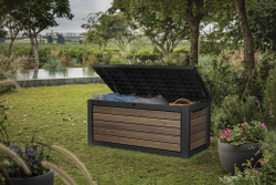 Пластиковый сундук Keter Deco Deck 630 л brown