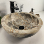 Раковина из оникса Bowl Grey BO-64399 40*40*15 0196