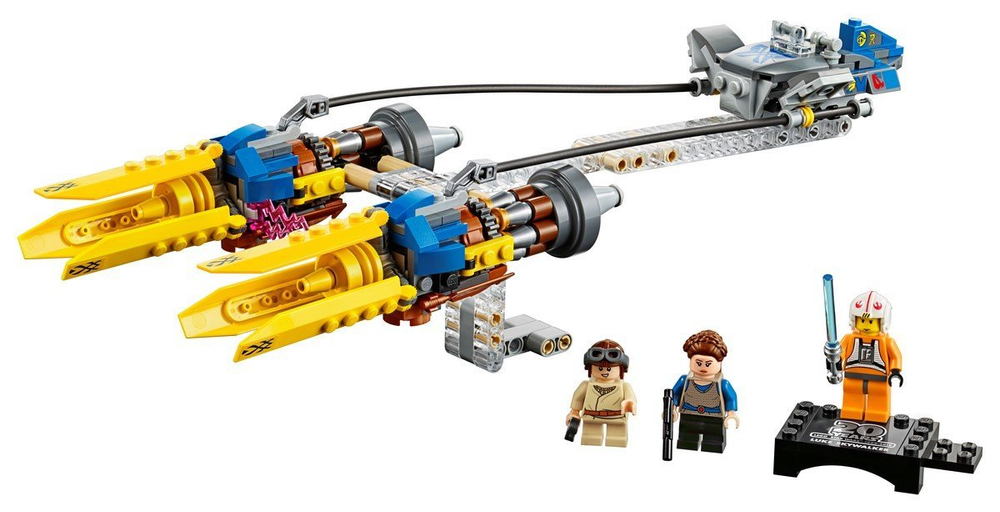 LEGO Star Wars: Гоночный под Энакина: выпуск к 20-летнему юбилею 75258 — Anakin's Podracer – 20th Anniversary Edition — Лего Звездные войны Стар Ворз