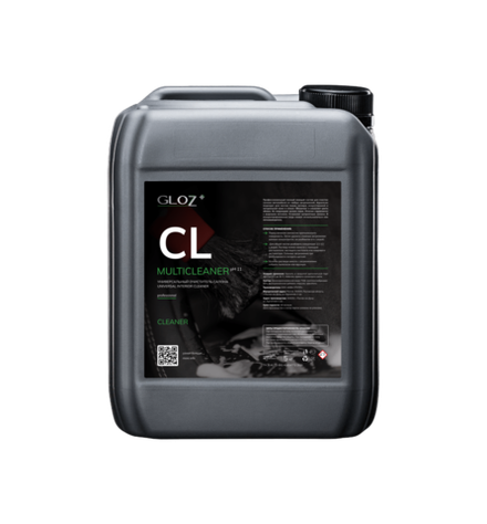 Универсальный очиститель салона GLOZ MultiCleaner (канистра 5кг)