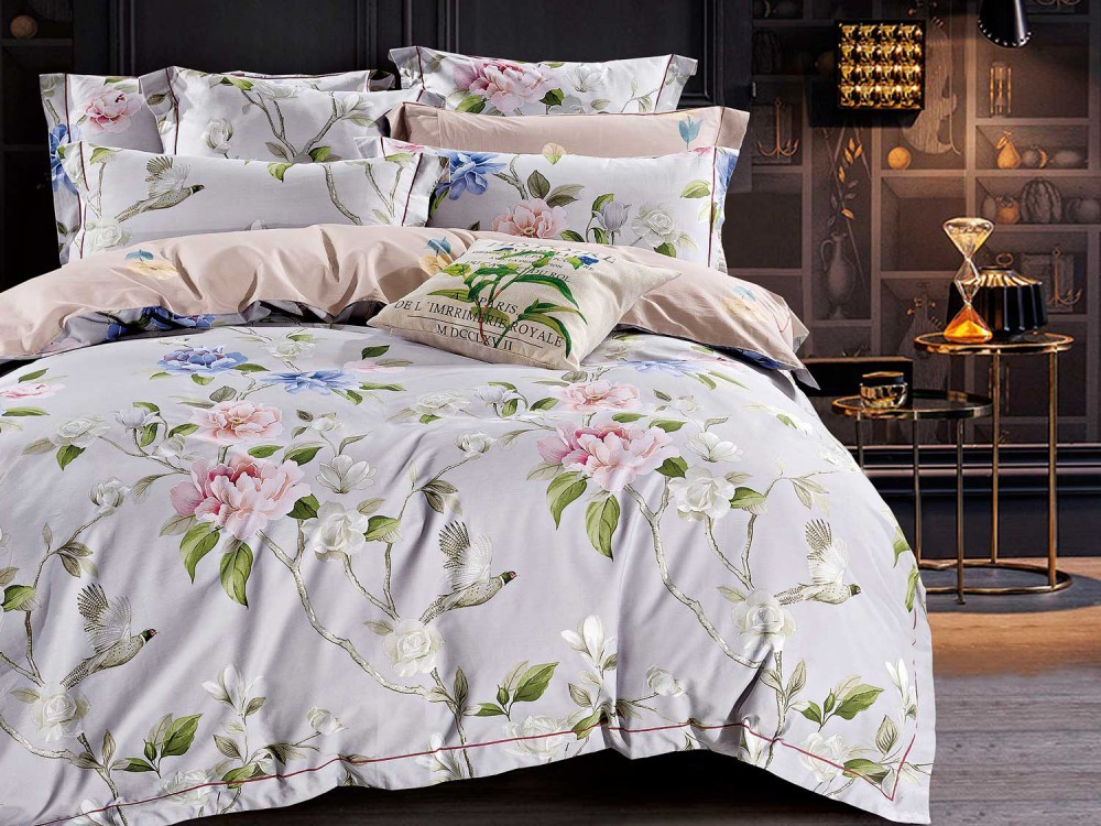 Постельное белье 2 спальное евро Asabella 1349-6/180