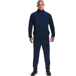 Мужские теннисные Костюмы Under Armour Knit Tracksuit Men - Dark Blue