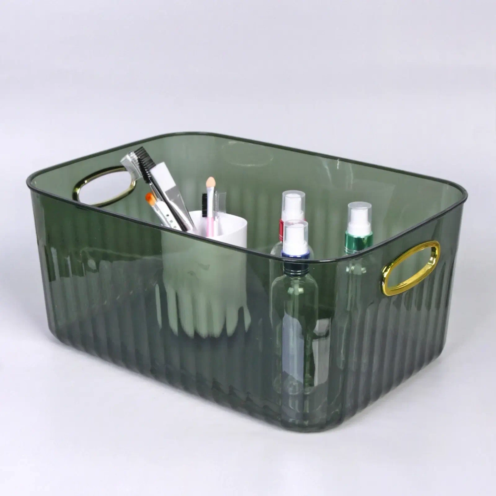 Контейнер для хранения «ЛАМИНГТОН», цвет бирюзово-зелёный, 35*25*15см