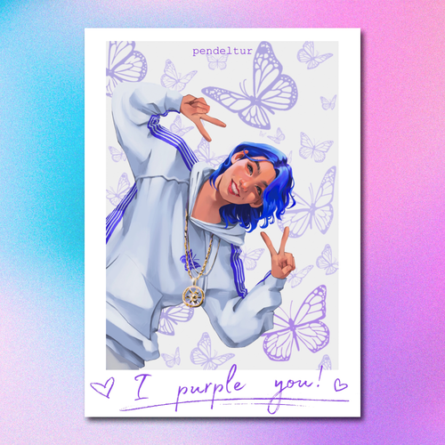 Арт принт / pendeltur / BTS / Чонгук