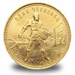 Золотые монеты СССР