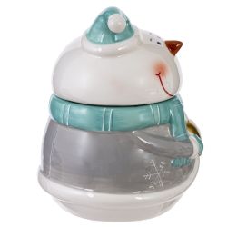 GAEM Конфетница "Снеговик: Сердце Зимы", 650 мл, L12 W12 H16 см