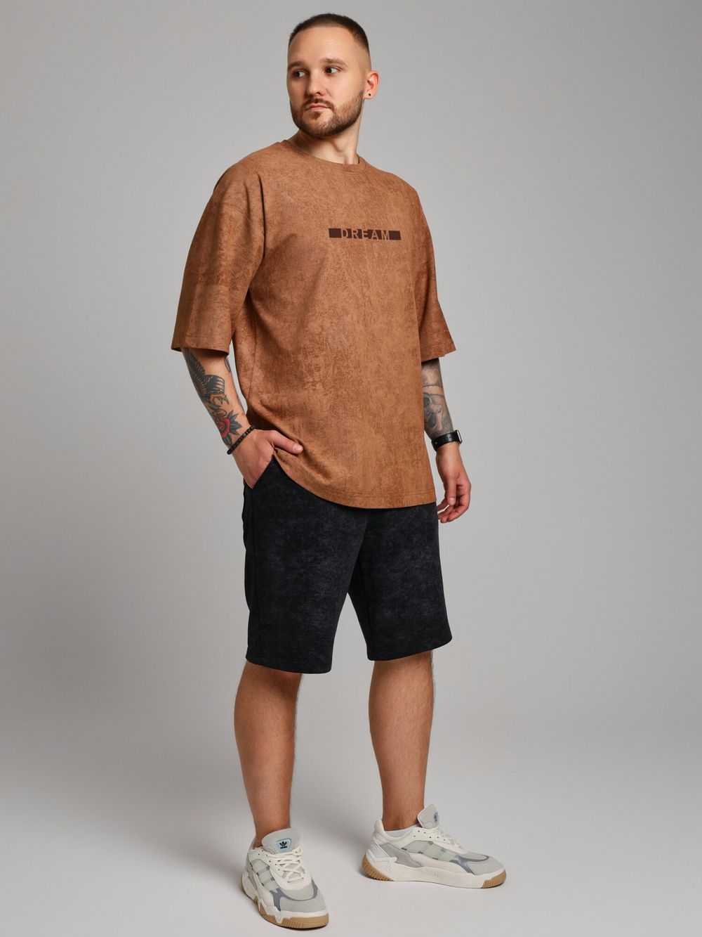 Фуфайка (футболка) мужская Сидней-4 Виотекс КОРИЧНЕВЫЙ