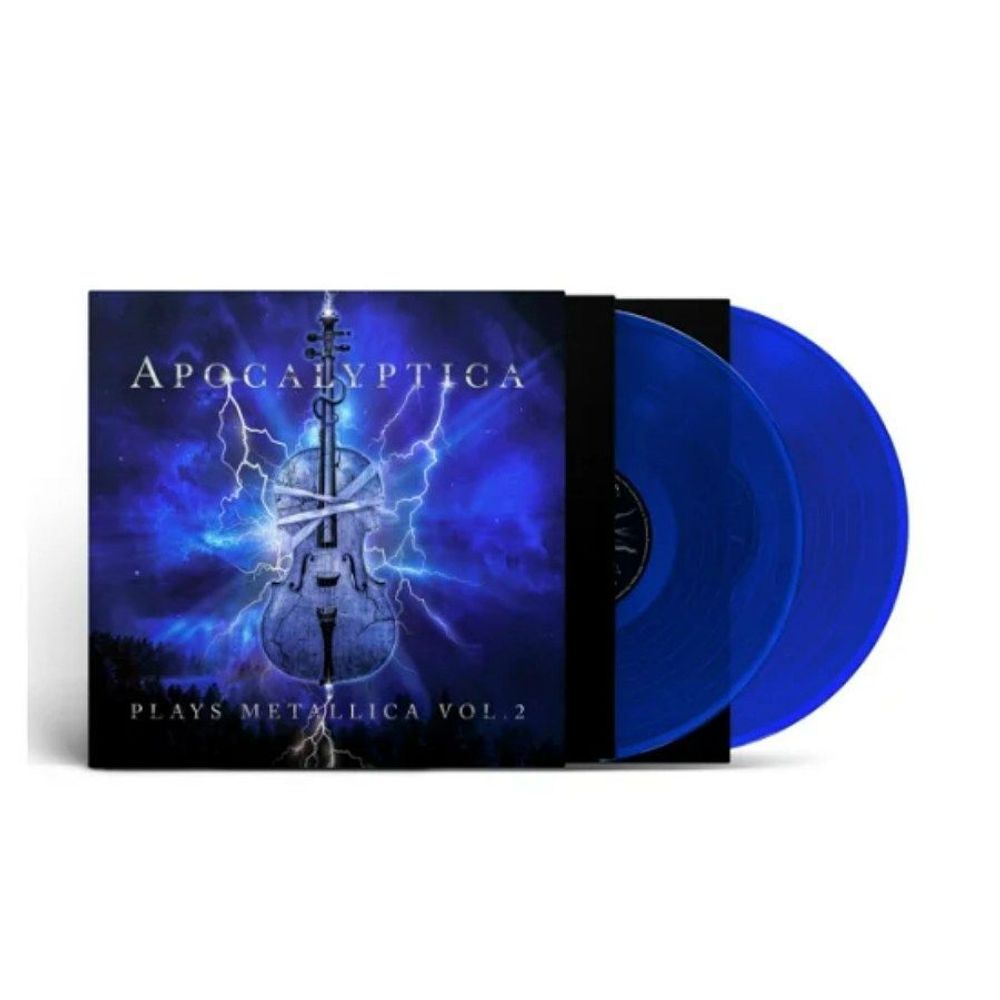 Apocalyptica. Plays Metallica Vol.2 (Blue 2LP) 2024 Новая запечатанная виниловая пластинка