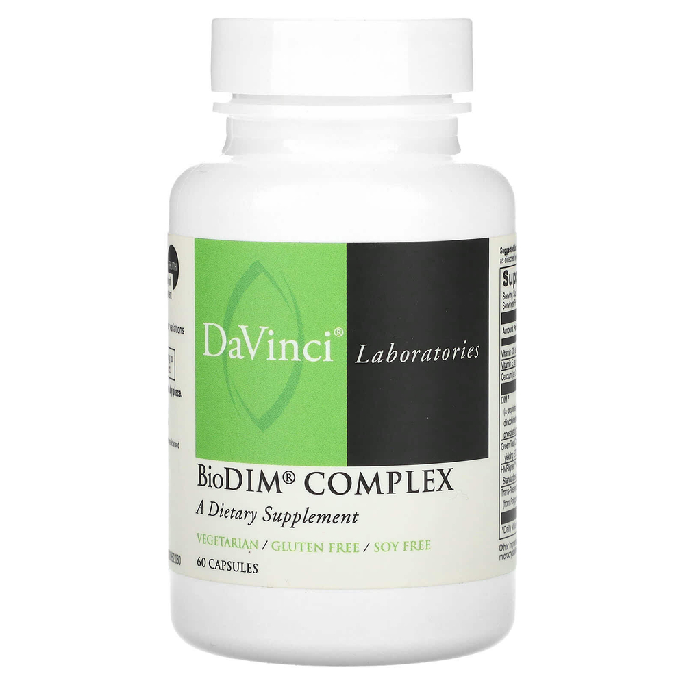 DaVinci Laboratories, BioDim, комплекс I-3-C, 60 капсул
