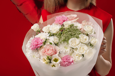 Букет «Розовая нежность»