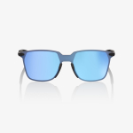 Спортивные очки 100% LEGERE SQUARE Soft Tact Black - HiPER Blue Mirror Lens