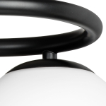 815627 Бра GLOBO 2х40W G9 ЧЕРНЫЙ/БЕЛЫЙ